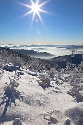 Beskydy Mts.2 - View from Mt.Lysa, Beskydy Mts., 29th December 2010, Czech rep. 