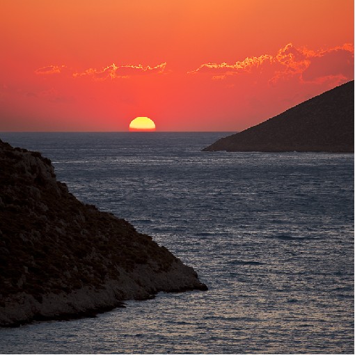 Sunsect on Kalymnos II - Kalymnos Isl., Greece, July 2014