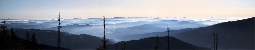 View from Mt.Lysa - Beskydy Mts.,Czech republic,27th December, 2007