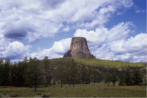 Devil`s Tower - Wyoming, USA, July 1992