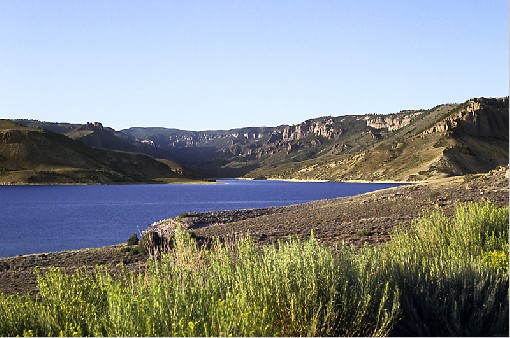 Blue Mesa - Colorado, USA, July 1992